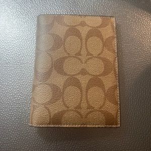 Coach Passport Holder
